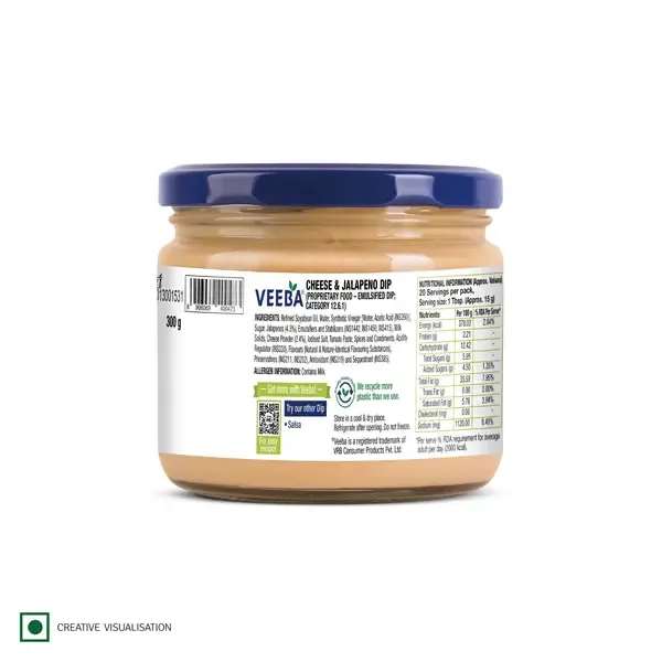 Cheese & Jalapeno Dip (300G) view 2