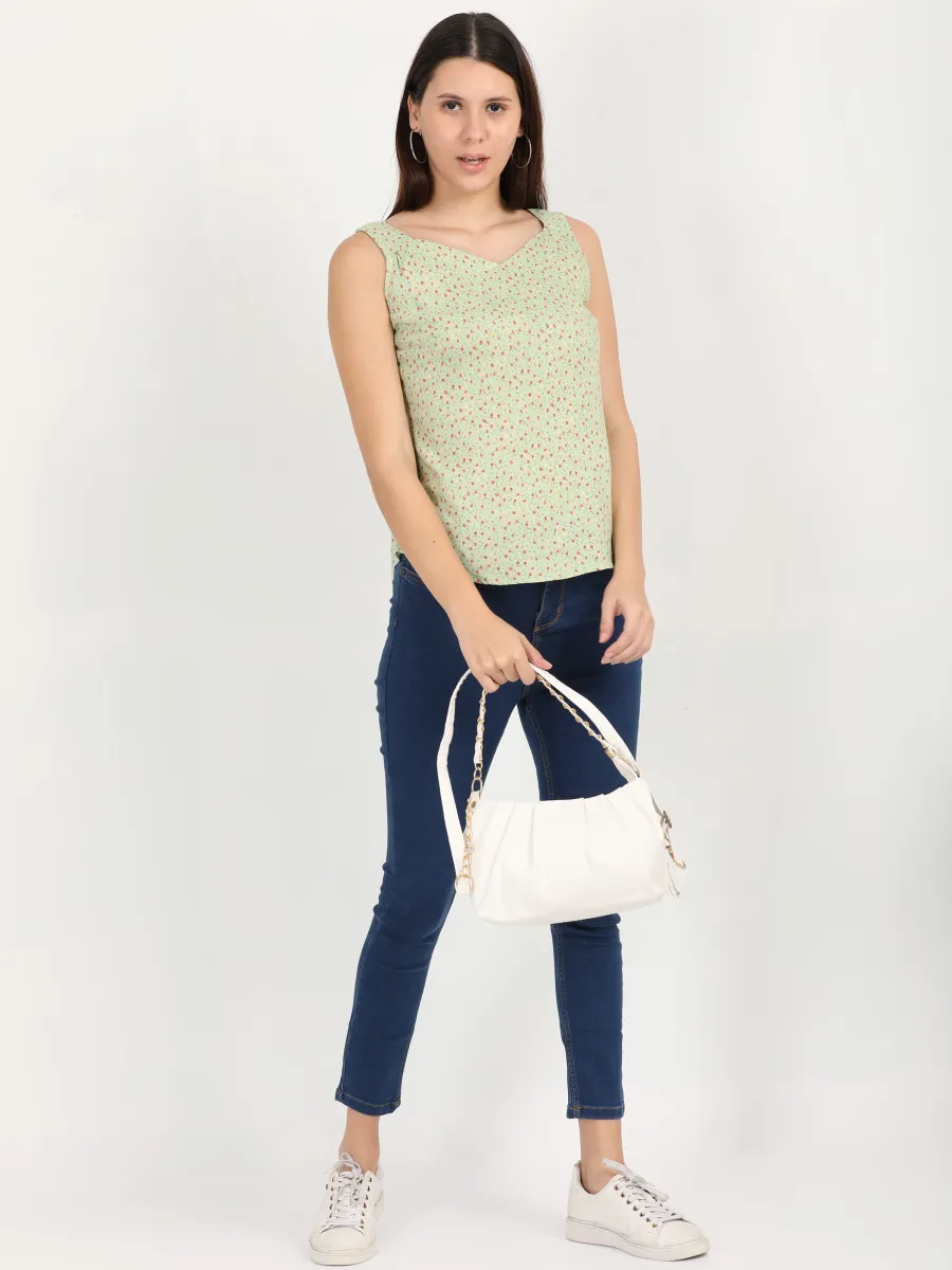 Skinny Blue High Waist Jeans Ankle Fit