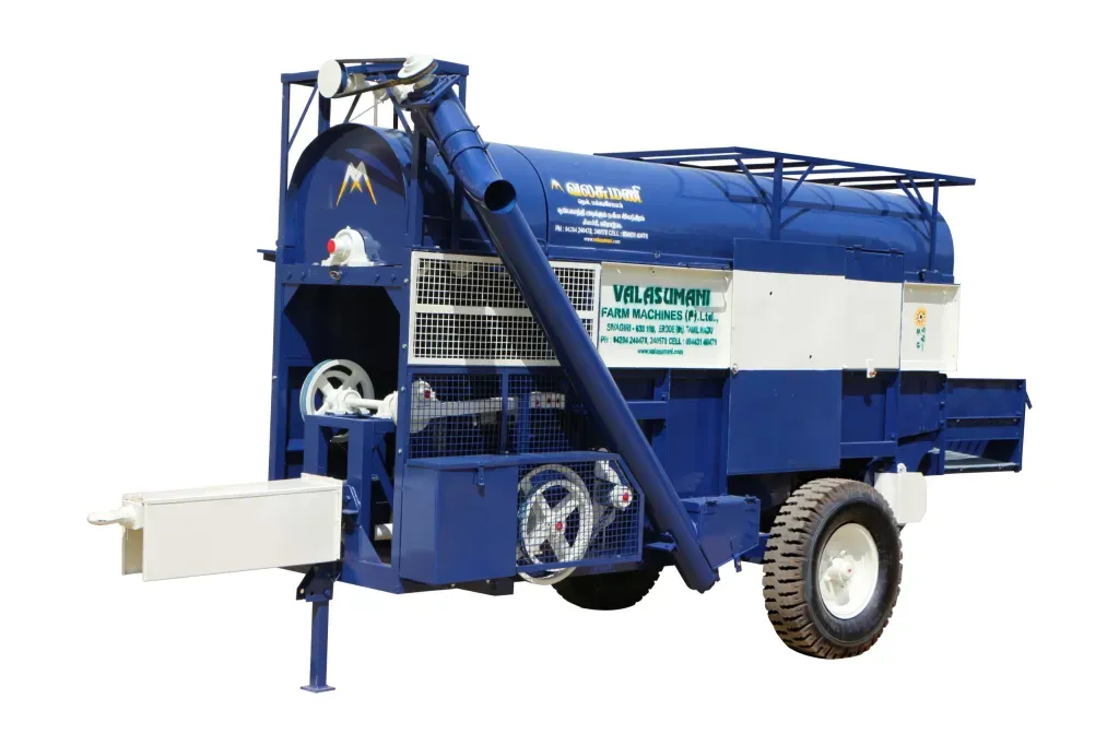 High Capacity Multicrop Thresher – Conveyor Model