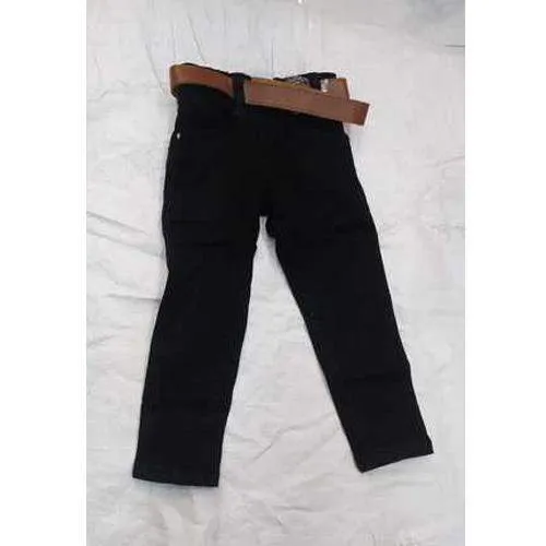 kids black jeans view 2