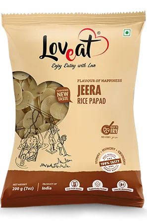 Jeera Rice Papad