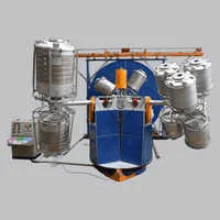 Three Arm Bi-Axial Rotational Moulding Machines view 6