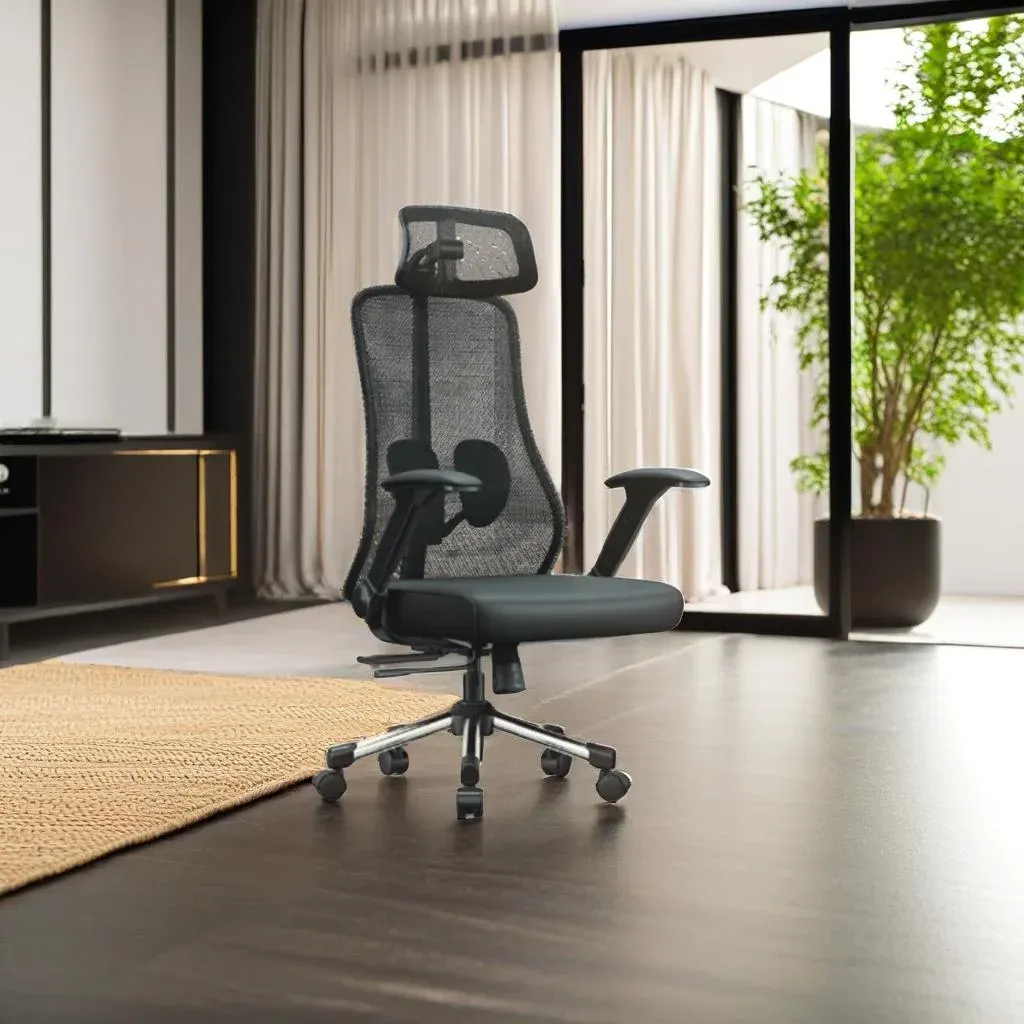 VJ-876(2320A) High Back Mesh Director Revolving Chair