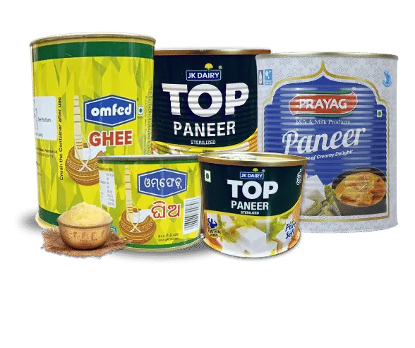 Dairy Product Tin Cans