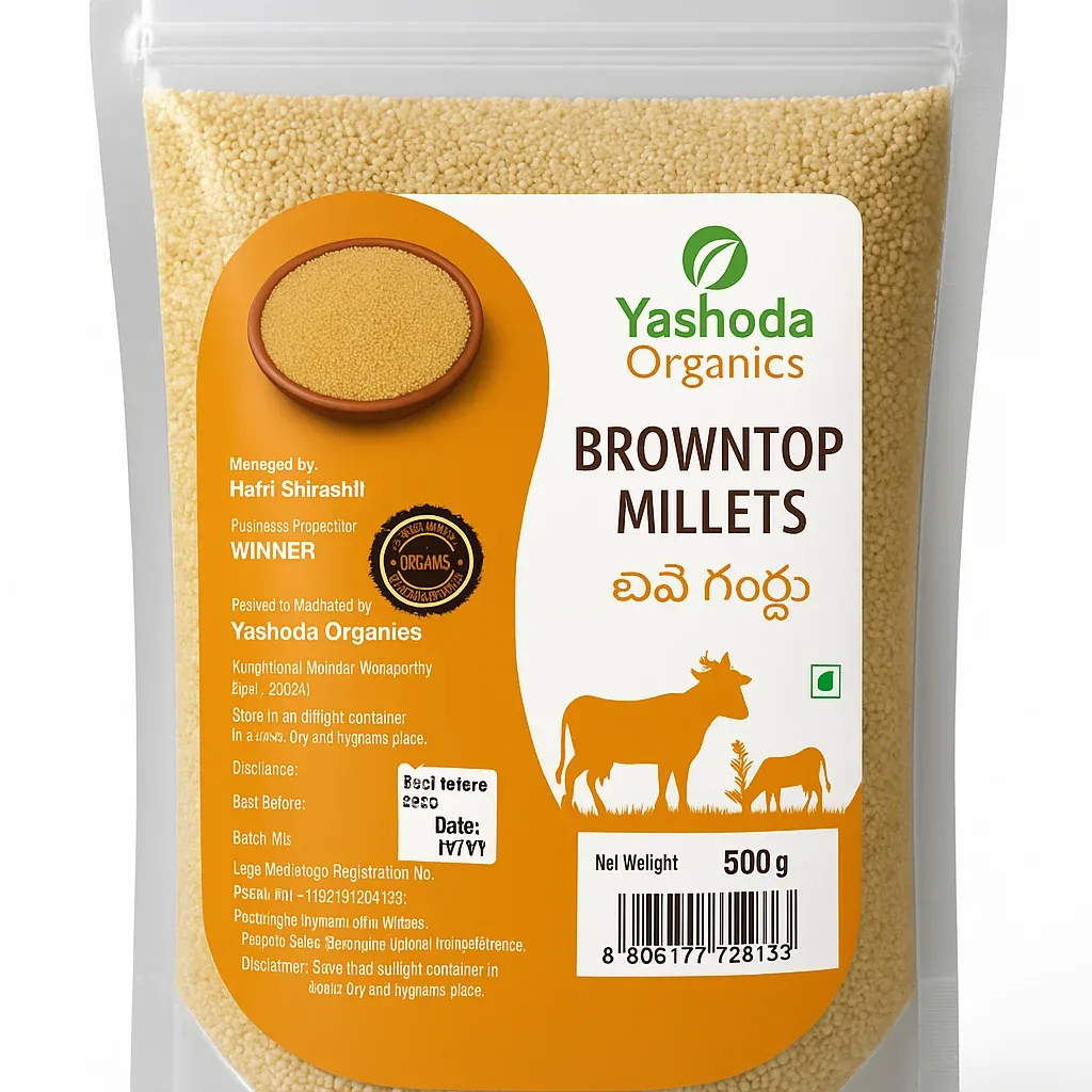 Browntop Millets view 2